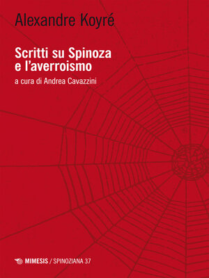 cover image of Scritti su Spinoza e l'averroismo